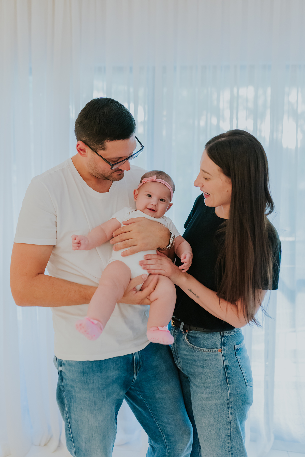 fotografia ensaio em casa acompanhamento fotografa familia Tijuca Rio de Janeiro 6 meses Cecilia 