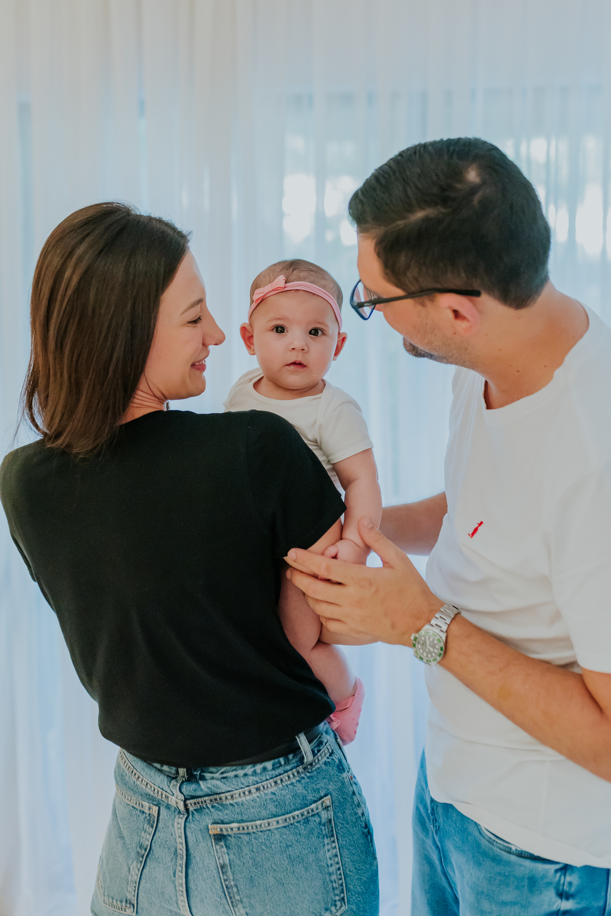 fotografia ensaio em casa acompanhamento fotografa familia Tijuca Rio de Janeiro 6 meses Cecilia 