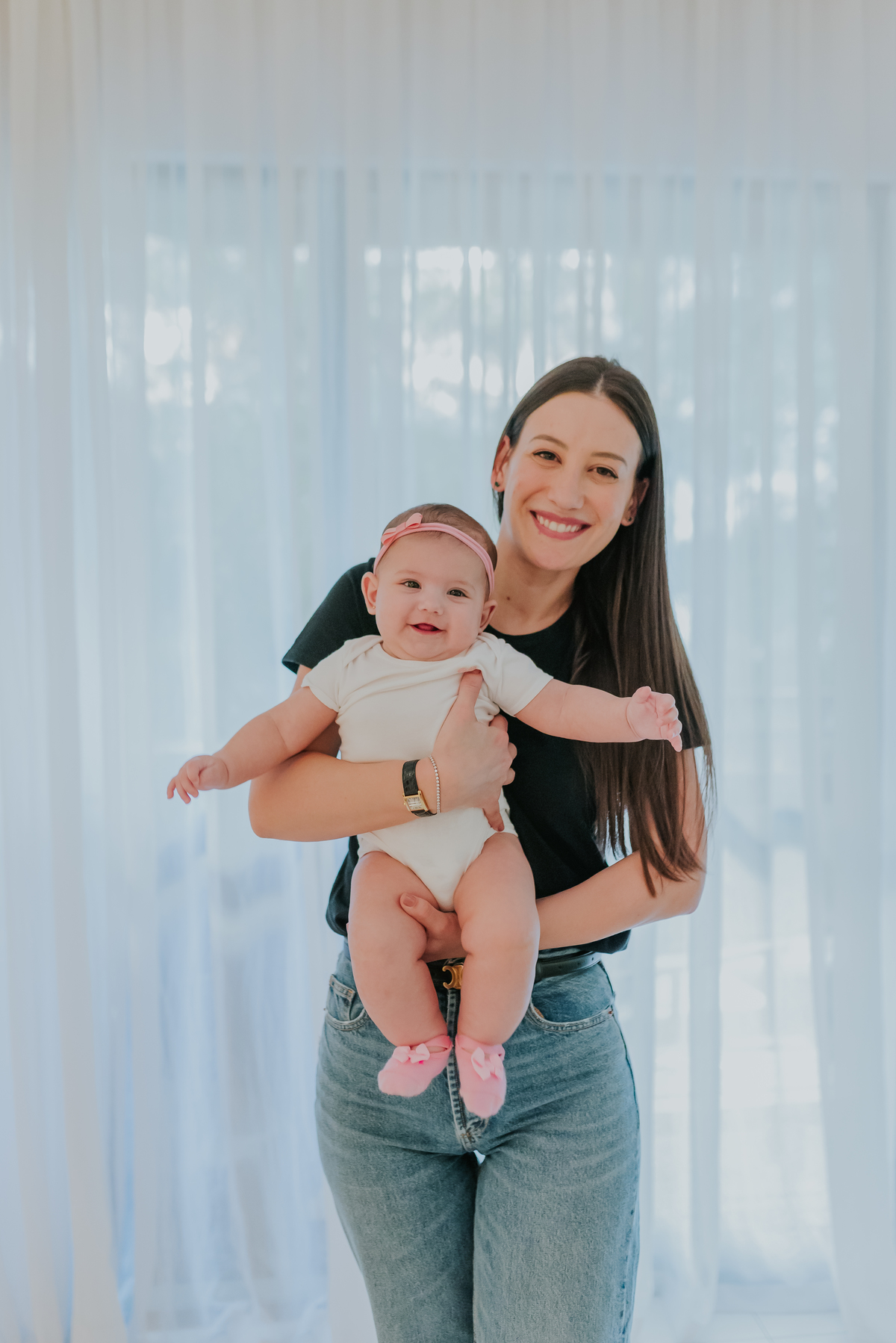 fotografia ensaio em casa acompanhamento fotografa familia Tijuca Rio de Janeiro 6 meses Cecilia 