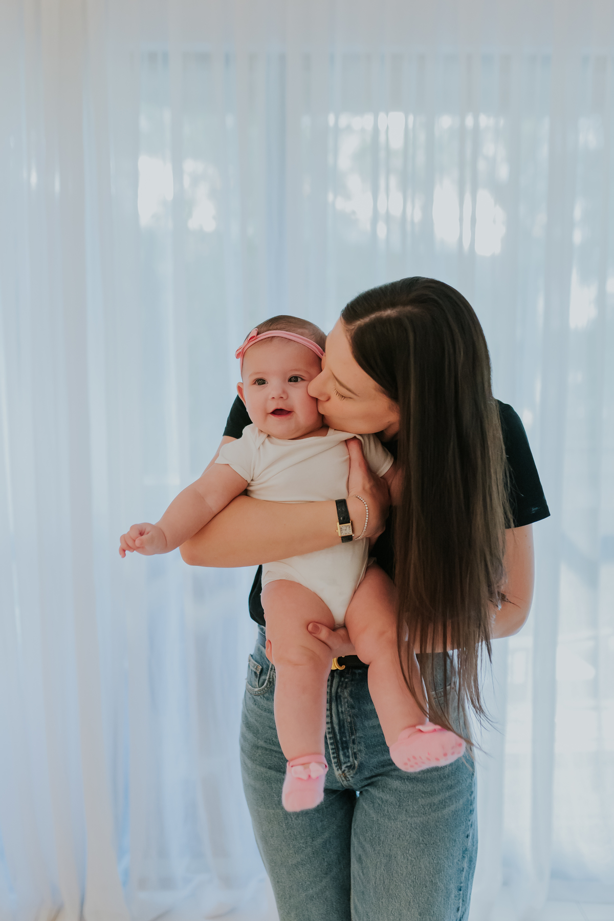 fotografia ensaio em casa acompanhamento fotografa familia Tijuca Rio de Janeiro 6 meses Cecilia 
