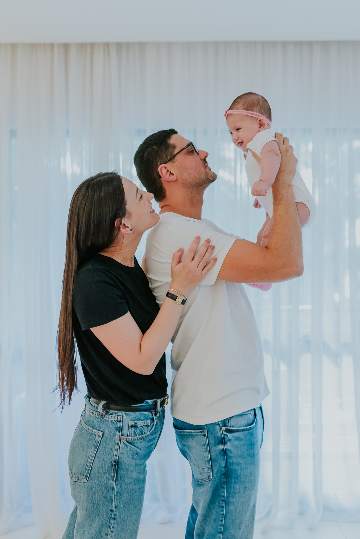 fotografia ensaio em casa acompanhamento fotografa familia Tijuca Rio de Janeiro 6 meses Cecilia 
