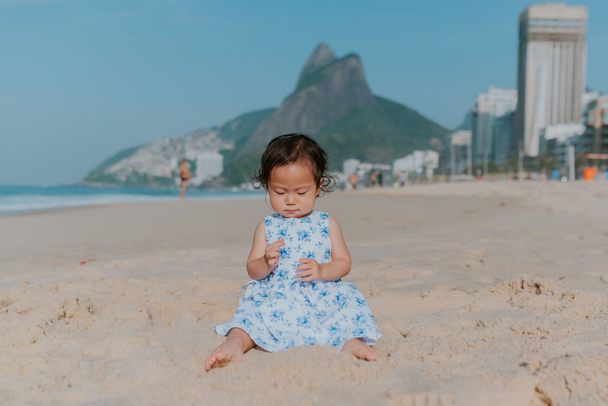 fotografia ensaio sessão familia rio de Janeiro fotografa praia externo Leblon maya japonesa