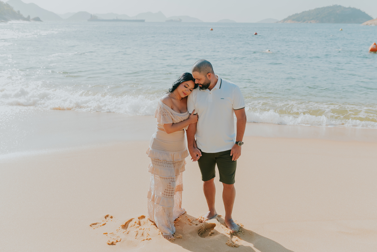 fotografia ensaio casal praia vermelha urca Rio de Janeiro fotografa sessão externa 