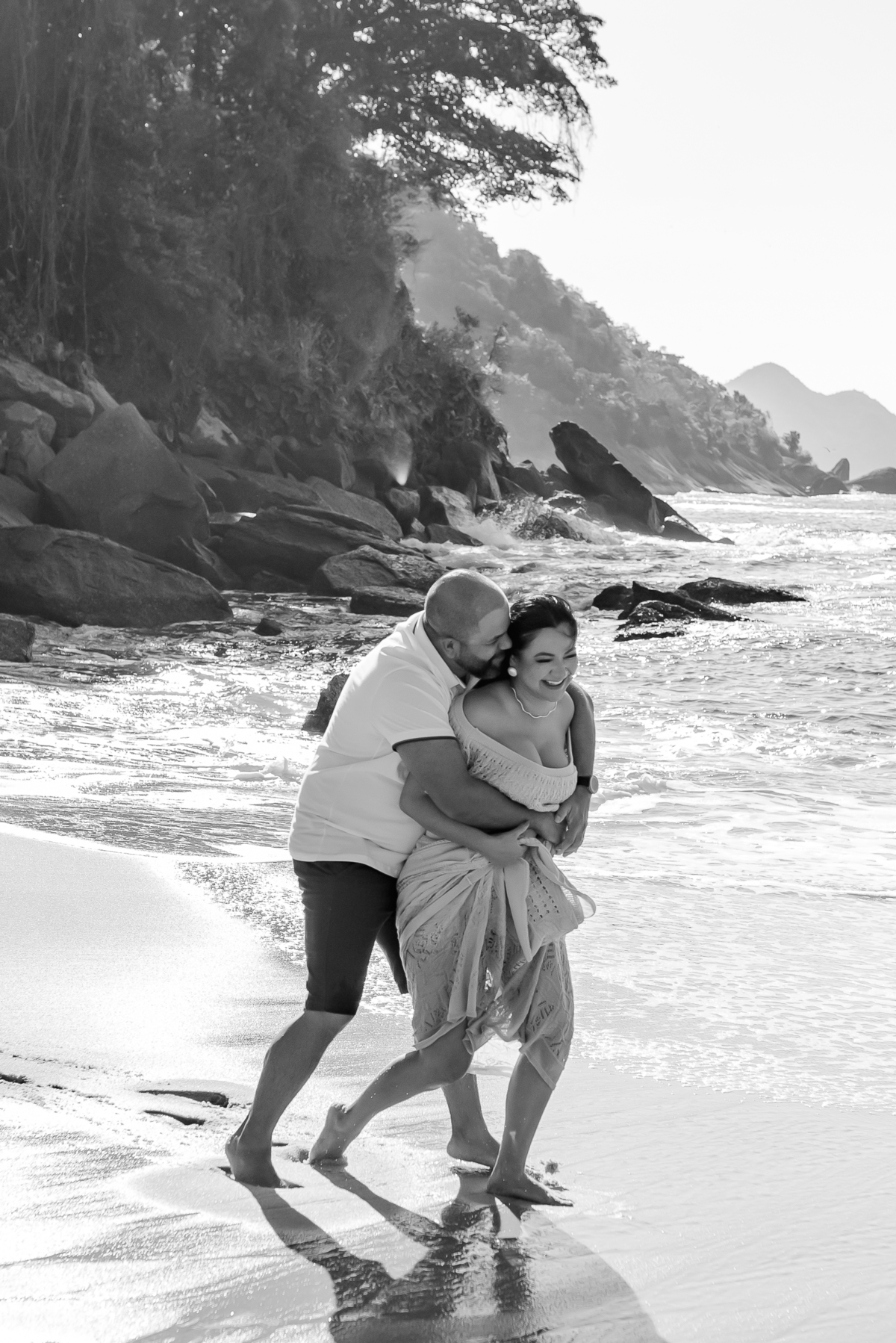 fotografia ensaio casal praia vermelha urca Rio de Janeiro fotografa sessão externa 