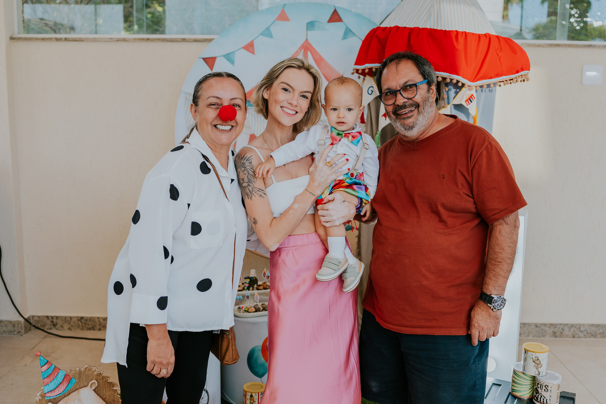 fotografia festa infantil 1 ano Gael tema circo Rio de Janeiro fotografa familia 