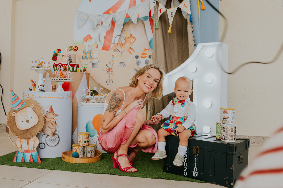 fotografia festa infantil 1 ano Gael tema circo Rio de Janeiro fotografa familia 