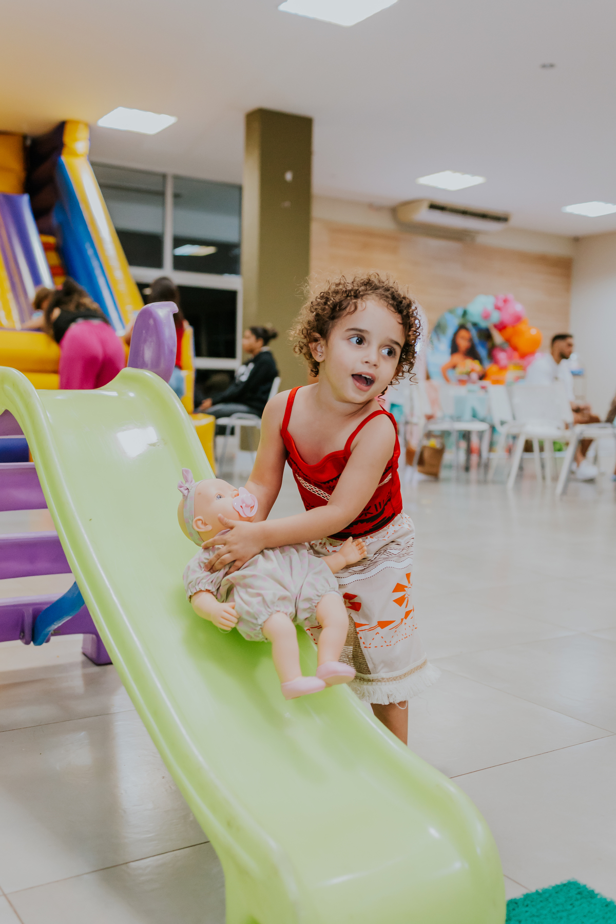 fotografia festa infantil 3 anos Laura tema Moana fotografa familia rio de janeiro bruna Guerson Tijuca 
