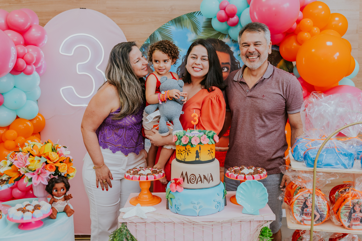 fotografia festa infantil 3 anos Laura tema Moana fotografa familia rio de janeiro bruna Guerson Tijuca 