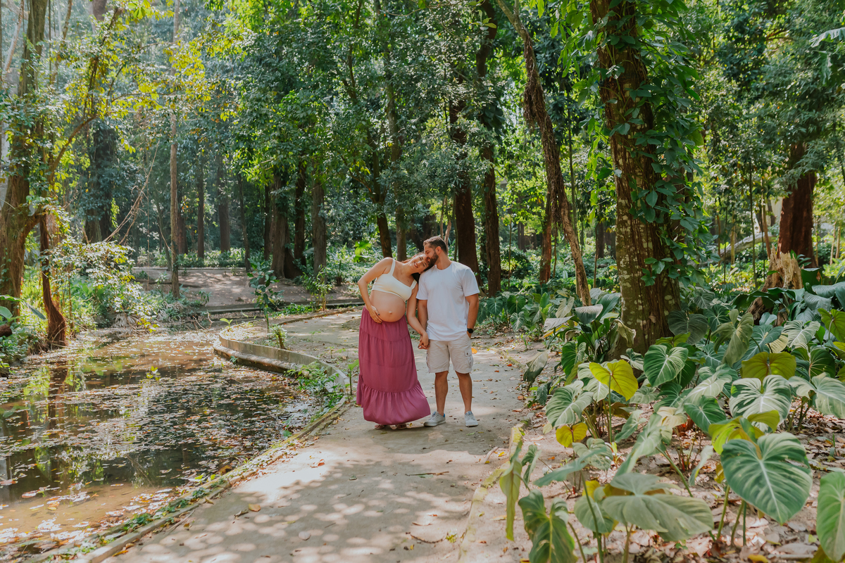fotografia ensaio gestante fotografa familia a espera da catarina externo parque Lage Rio de Janeiro 