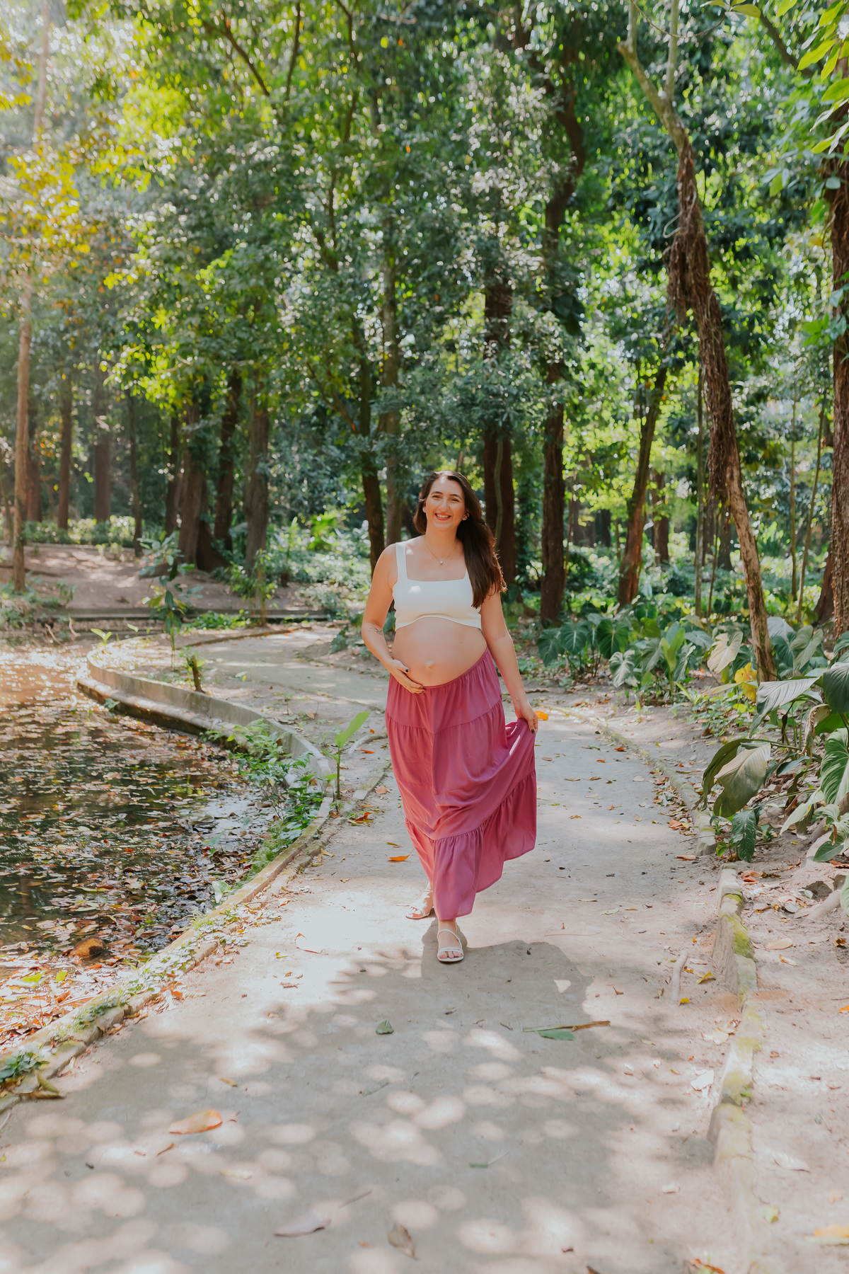 fotografia ensaio gestante fotografa familia a espera da catarina externo parque Lage Rio de Janeiro 