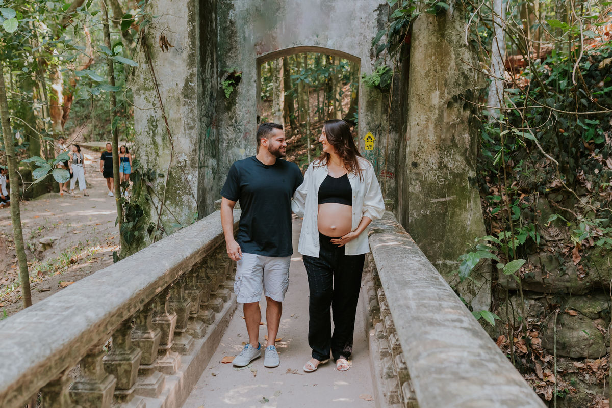 fotografia ensaio gestante fotografa familia a espera da catarina externo parque Lage Rio de Janeiro 
