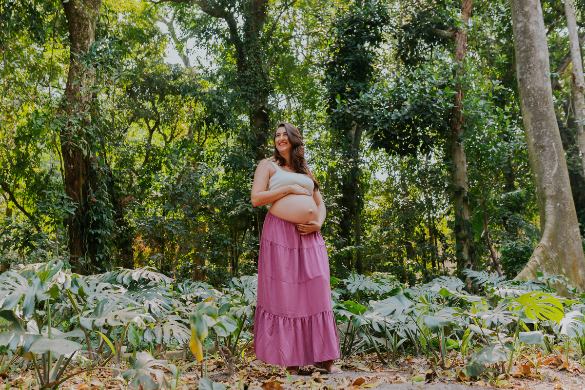 fotografia ensaio gestante fotografa familia a espera da catarina externo parque Lage Rio de Janeiro 