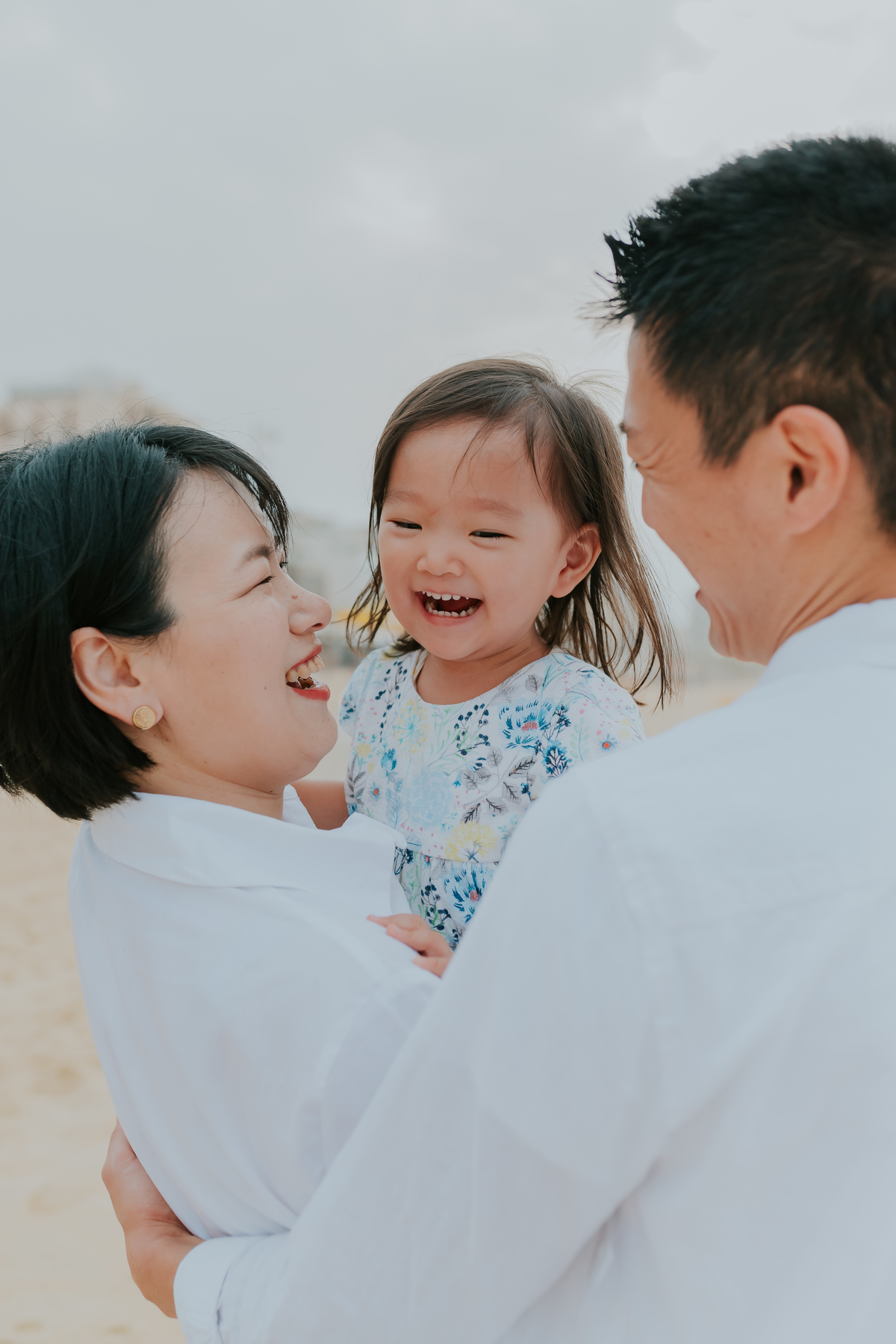 fotografia ensaio família externo praia do Leblon Rio de Janeiro fotografa familia bruna Guerson 