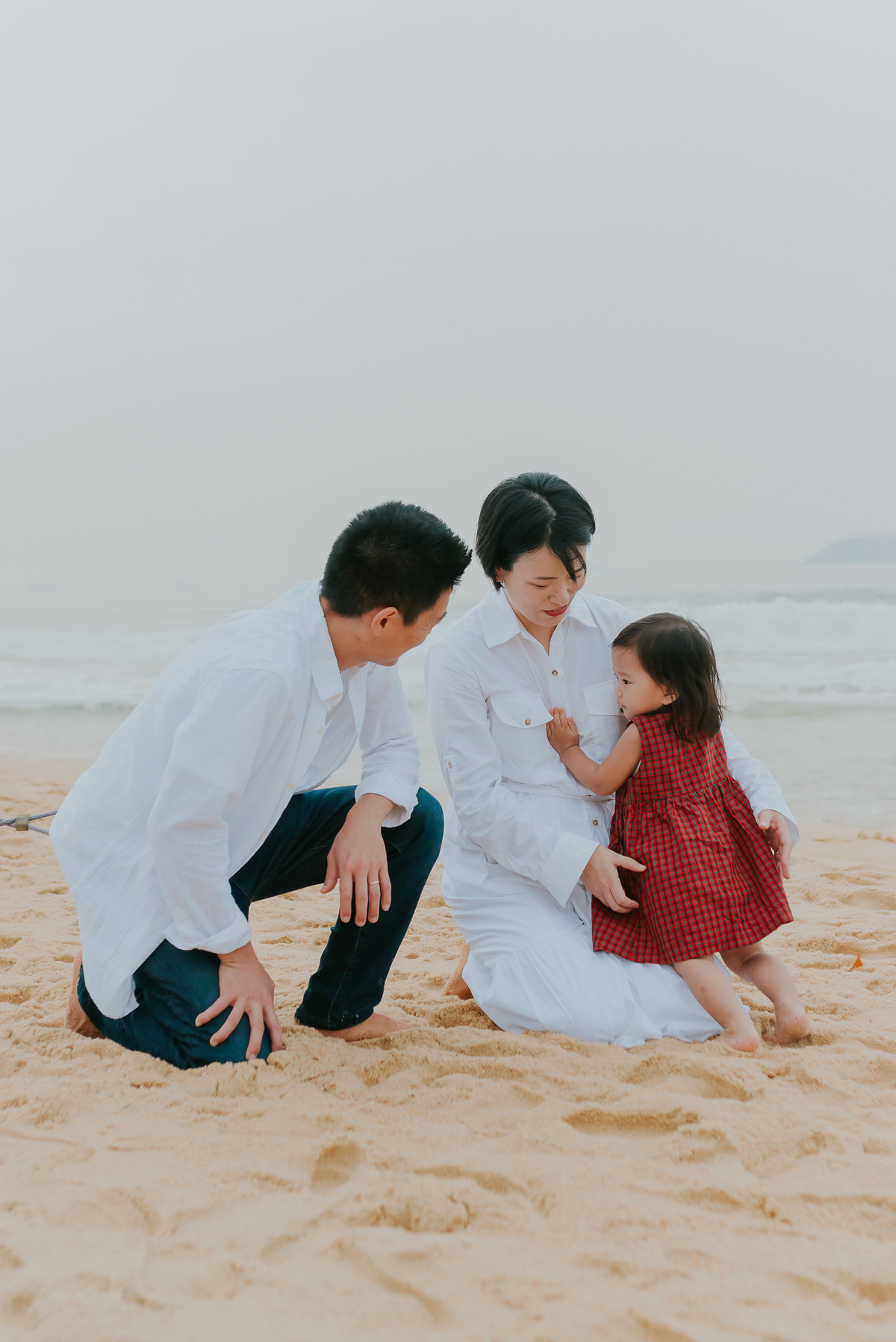 fotografia ensaio família externo praia do Leblon Rio de Janeiro fotografa familia bruna Guerson 