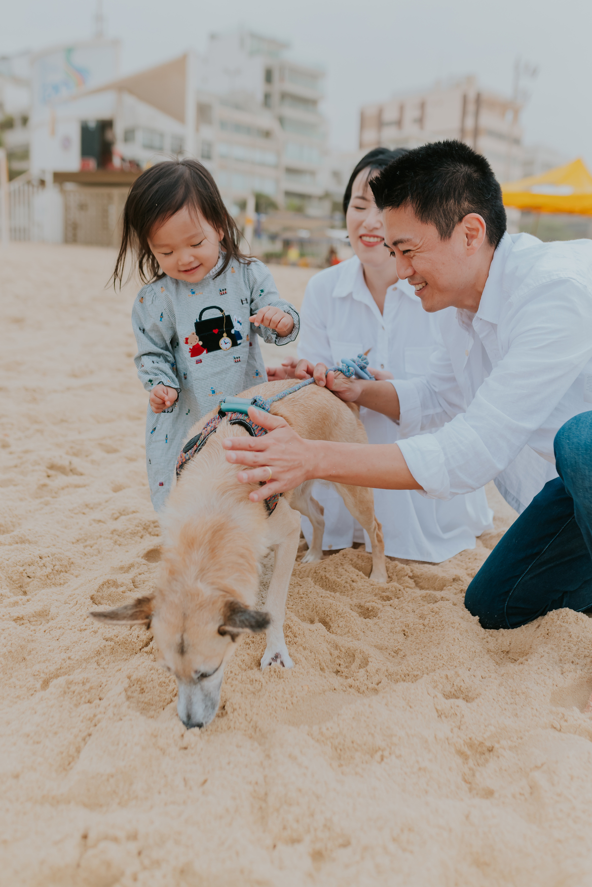 fotografia ensaio família externo praia do Leblon Rio de Janeiro fotografa familia bruna Guerson 