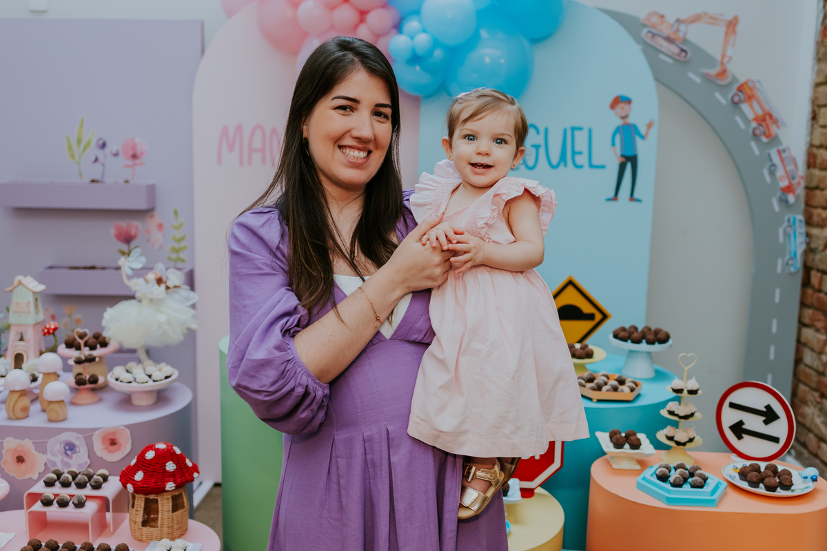 fotografia festa infantil fotografa familia rio de janeiro Tijuca 1 ano Manuela 3 anos Miguel 