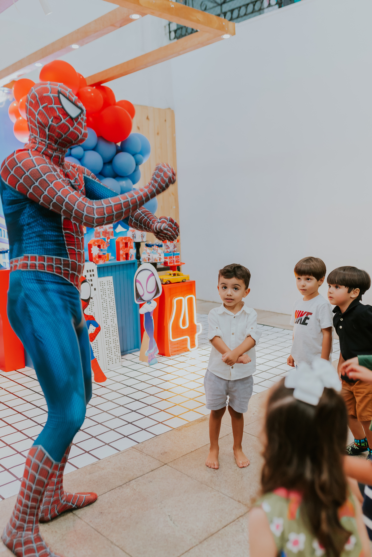 fotografia festa infantil 4 anos Lucca recreio dos bandeirantes Rio de Janeiro espaço pimenteira 
