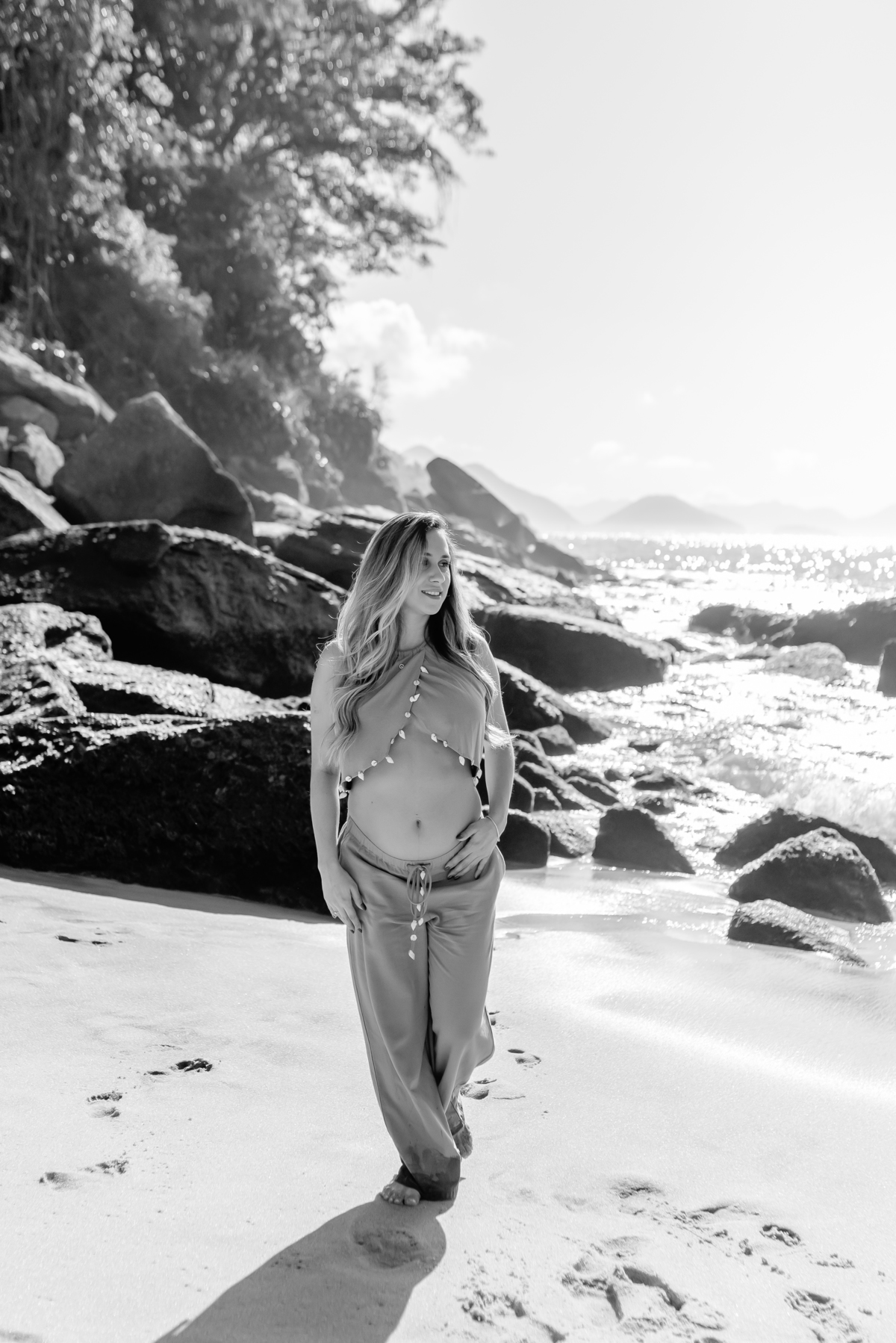 fotografia ensaio externo gestante fotografa familia rio e Janeiro praia vermelha urca a espera do Benicio bruna Guerson 