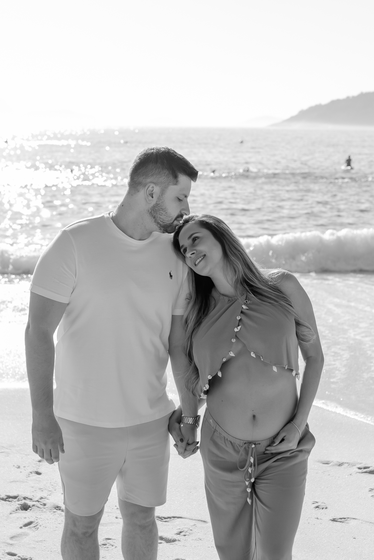 fotografia ensaio externo gestante fotografa familia rio e Janeiro praia vermelha urca a espera do Benicio bruna Guerson 