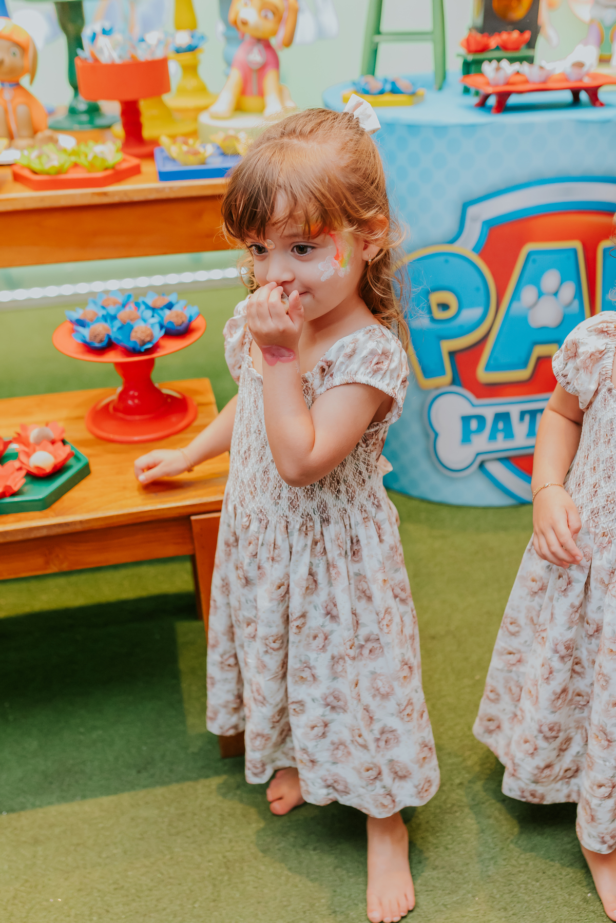 fotografia festa infantil folia encantada Rio de Janeiro barra da Tijuca fotografa de familia 3 irmaos