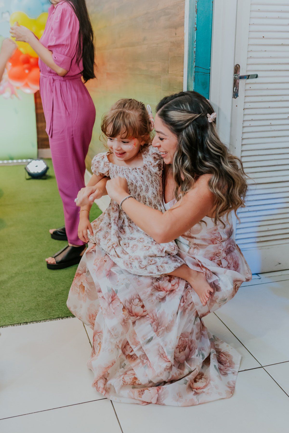 fotografia festa infantil folia encantada Rio de Janeiro barra da Tijuca fotografa de familia 3 irmaos