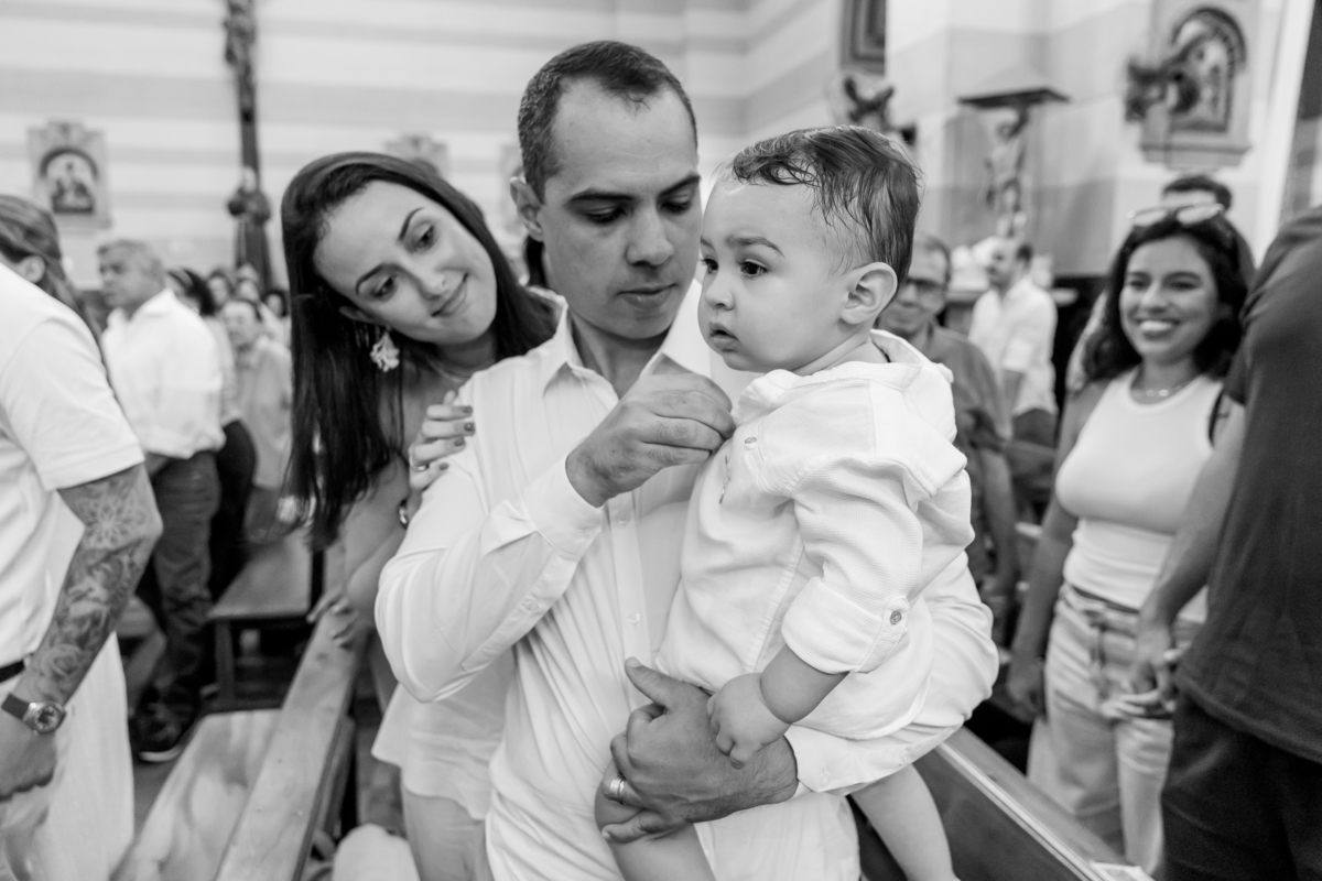 fotografia batizado batismo Arthur fotografa familia Rio de Janeiro Tijuca Basílica Santuário de São Sebastião (Igreja dos Capuchinhos) 