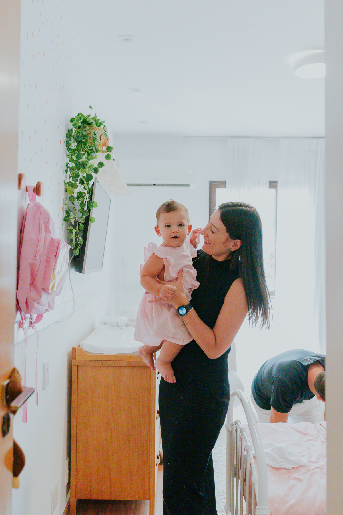 fotografa familia ensaio em casa acompanhamento trimestral bebe Cecilia fotografia Rio de Janeiro 