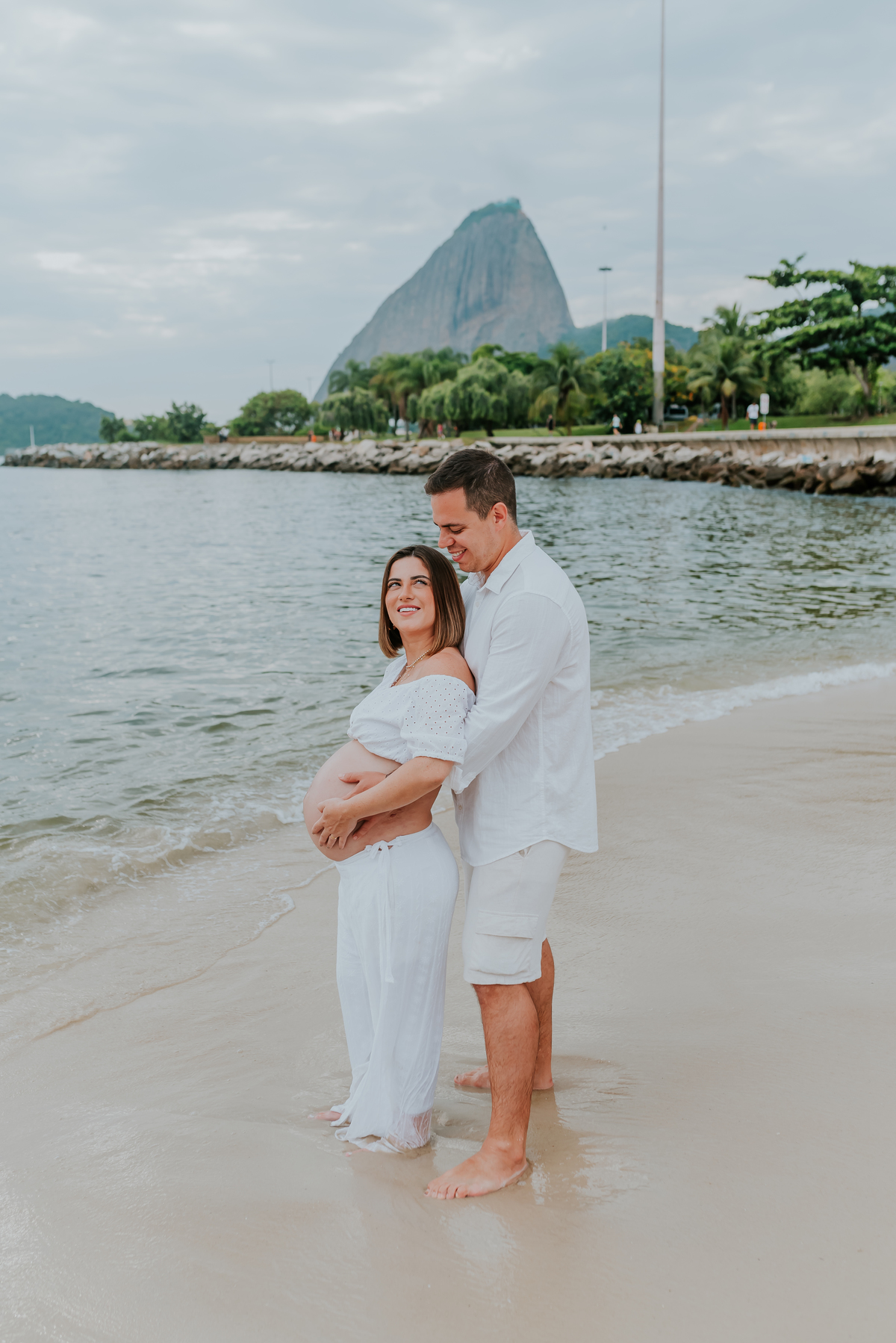 fotografia ensaio gestante externo praia aterro do flamengo Rio de Janeiro fotografa familia rj bruna Guerson 