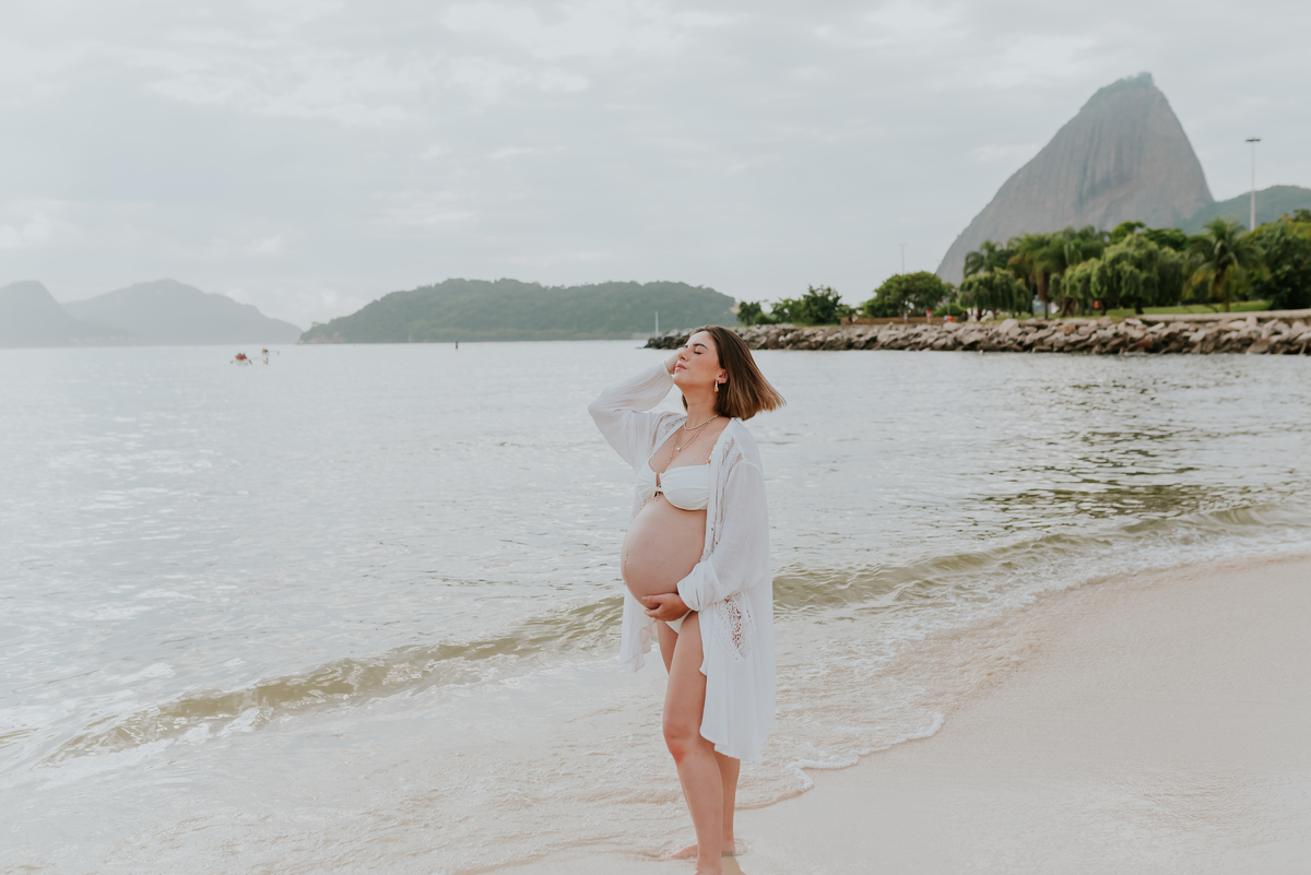 fotografia ensaio gestante externo praia aterro do flamengo Rio de Janeiro fotografa familia rj bruna Guerson 