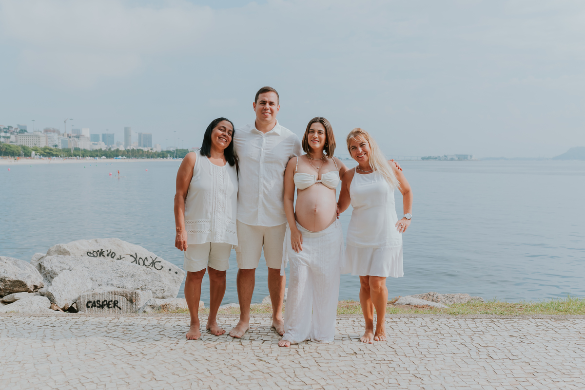fotografia ensaio gestante externo praia aterro do flamengo Rio de Janeiro fotografa familia rj bruna Guerson 
