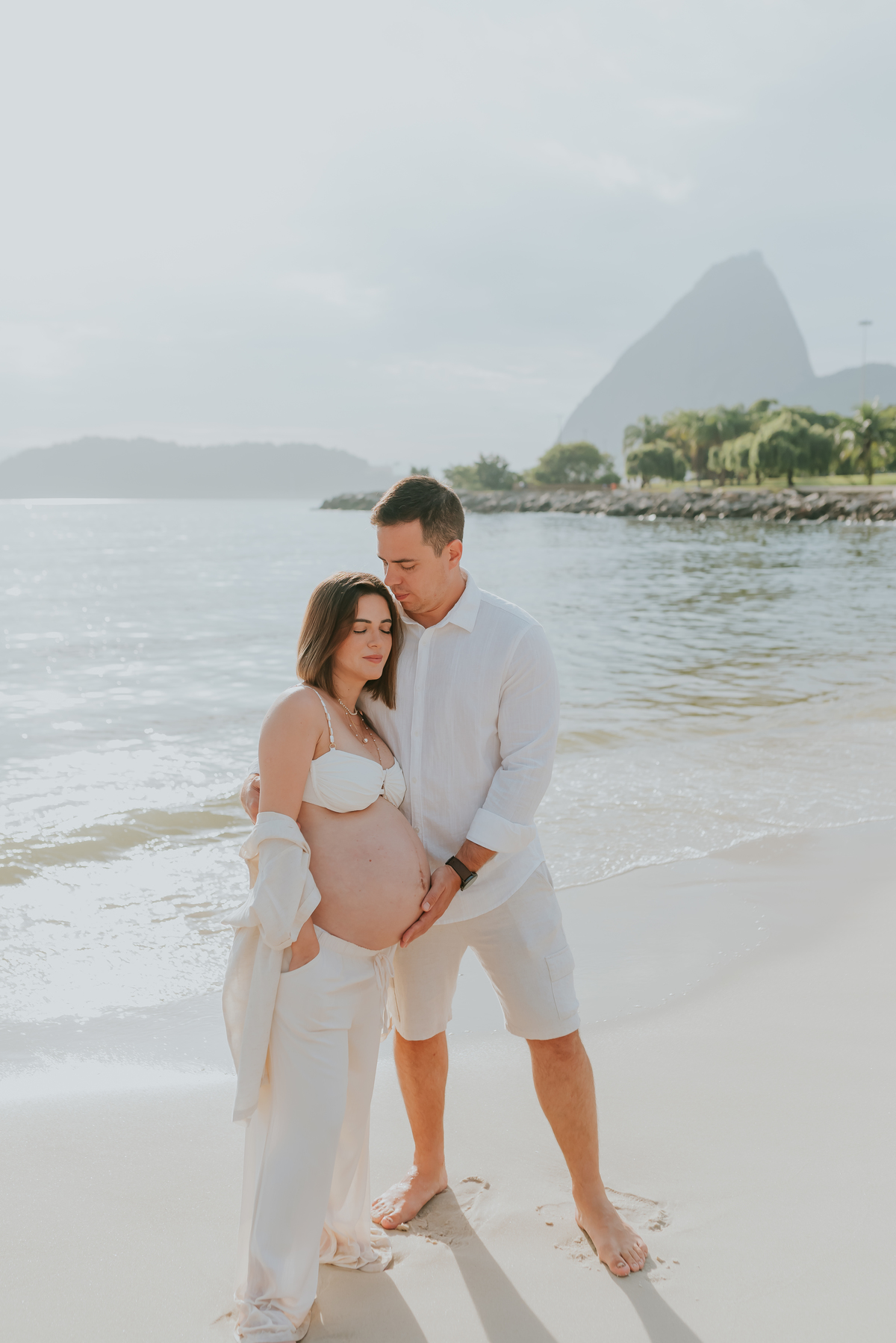 fotografia ensaio gestante externo praia aterro do flamengo Rio de Janeiro fotografa familia rj bruna Guerson 