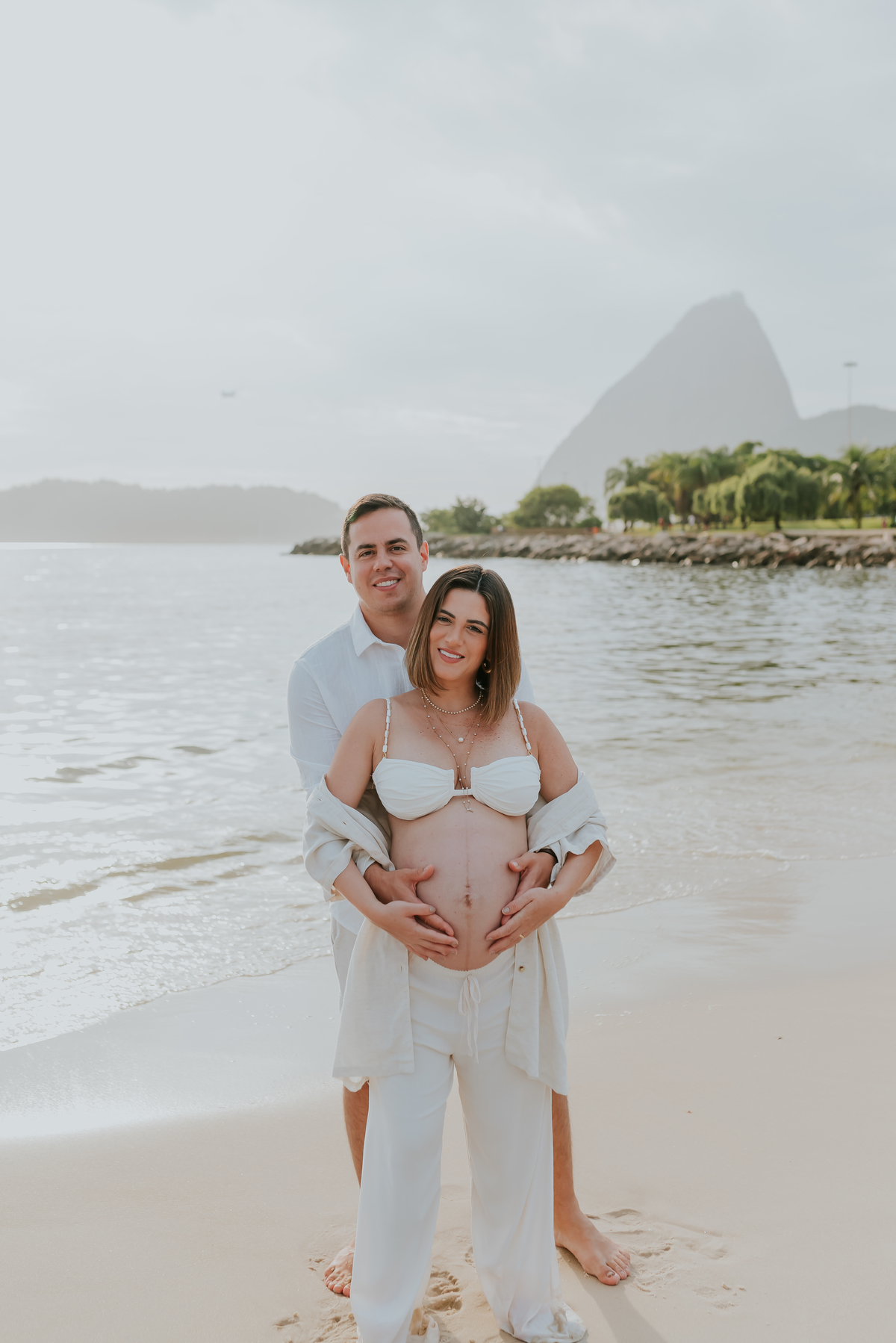 fotografia ensaio gestante externo praia aterro do flamengo Rio de Janeiro fotografa familia rj bruna Guerson 