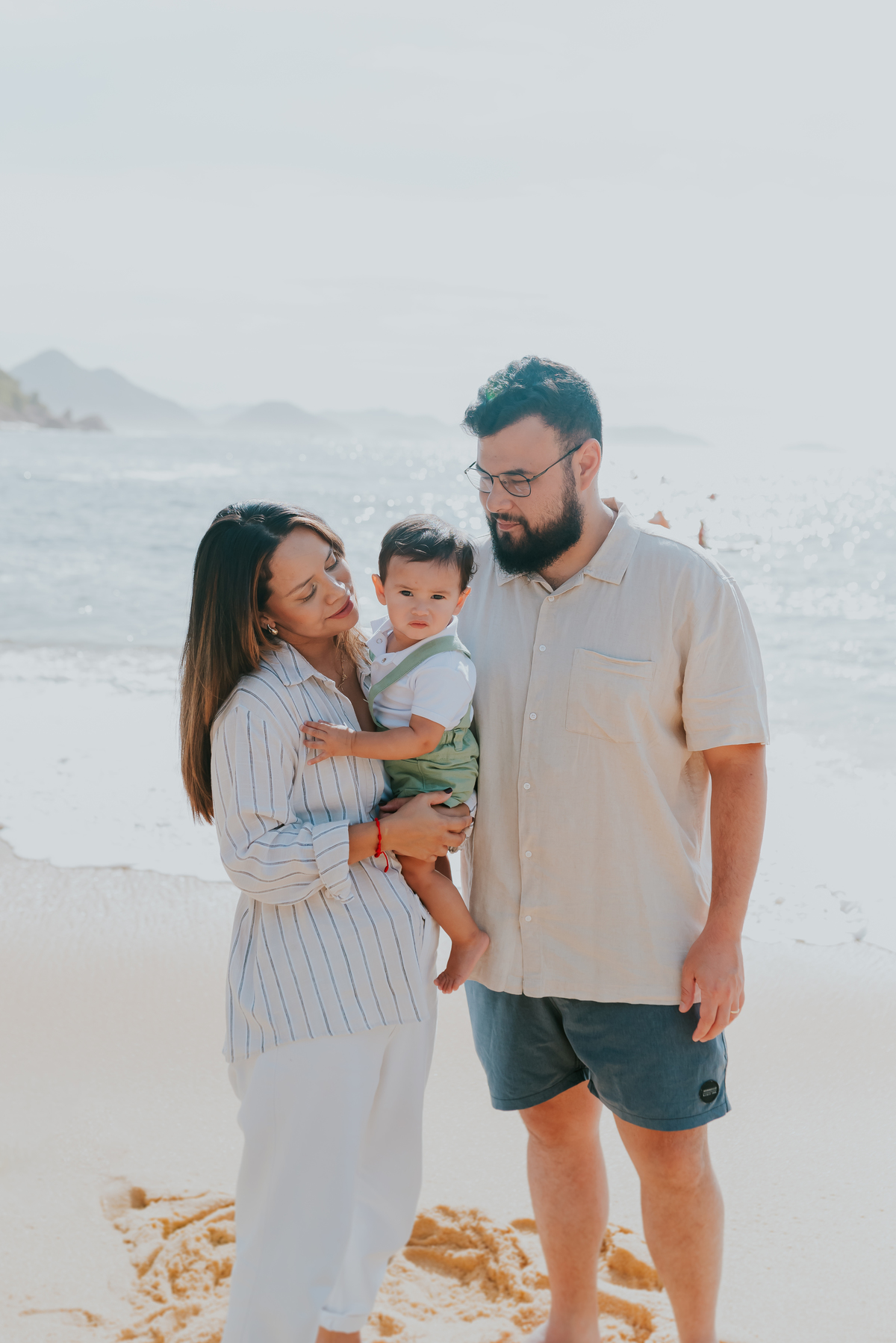 fotografa bruna Guerson ensaio externo familia praia vermelha Rio de Janeiro fotografia urca 