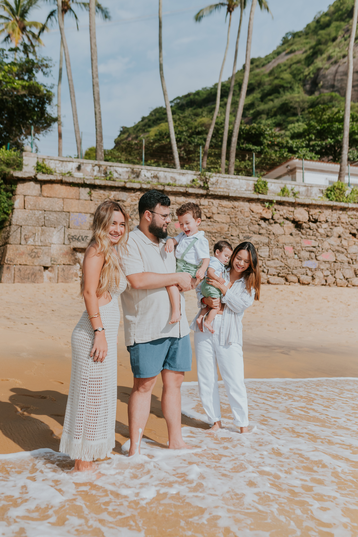 fotografa bruna Guerson ensaio externo familia praia vermelha Rio de Janeiro fotografia urca 