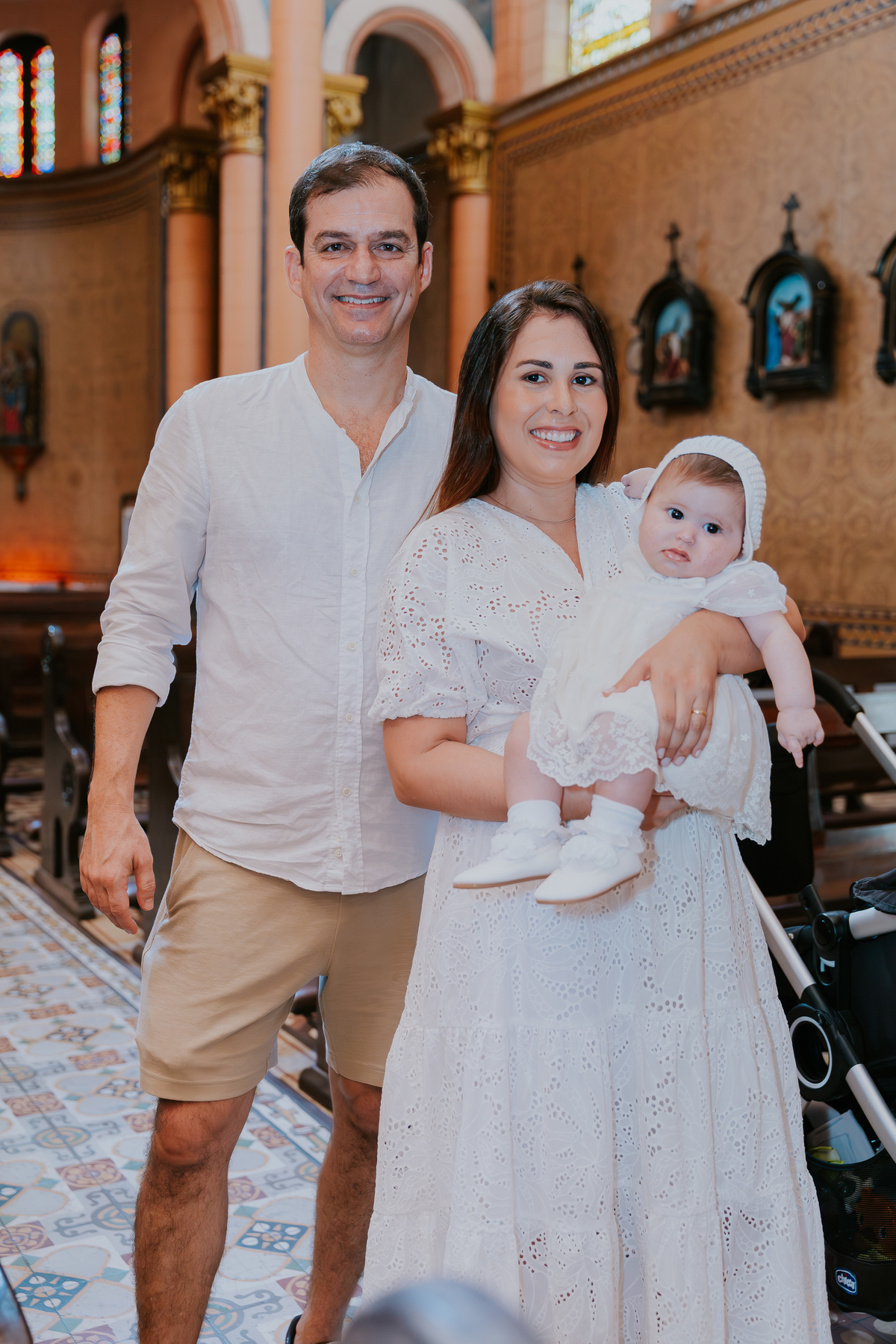 fotografia batizado batismo Olivia rio de Janeiro igreja nossa senhora da paz fotografa familia n
