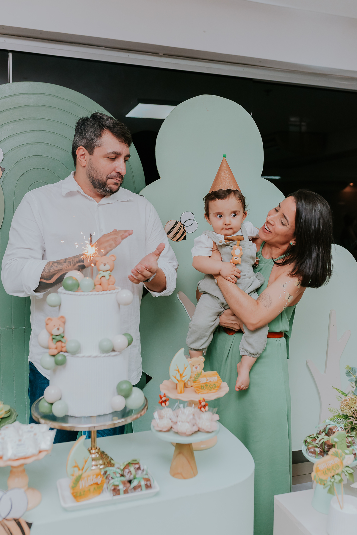 fotografia festa infantil 1 ano Mateus tema urso rio de janeiro fotografa família Niterói 