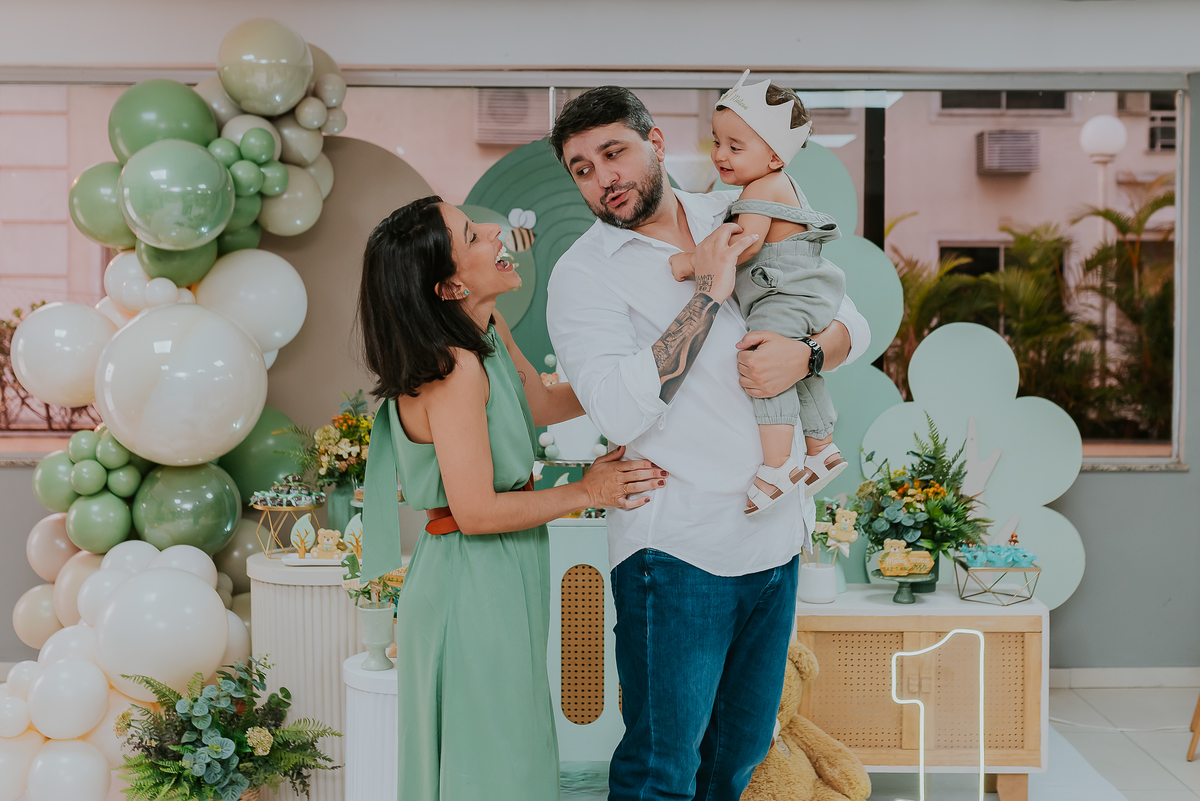 fotografia festa infantil 1 ano Mateus tema urso rio de janeiro fotografa família Niterói 