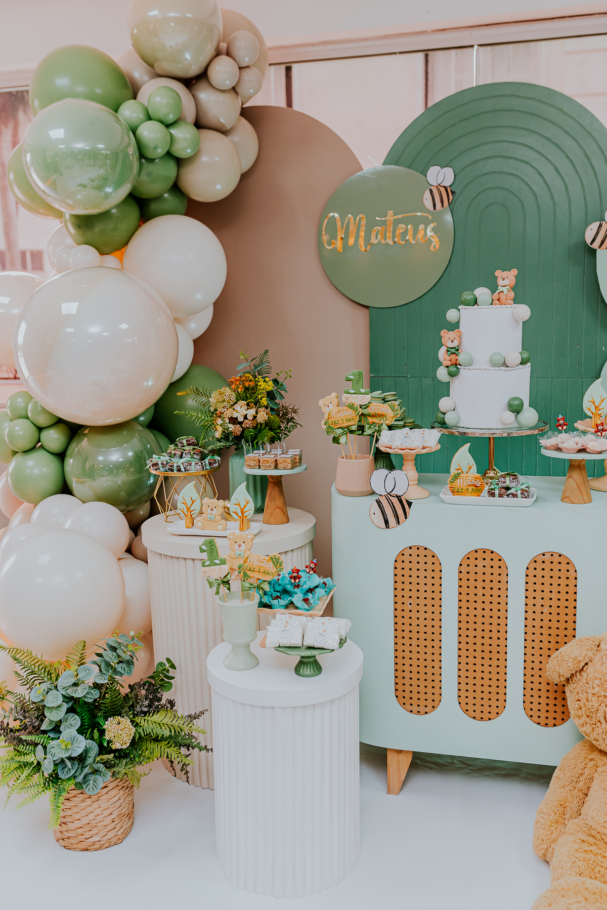 fotografia festa infantil 1 ano Mateus tema urso rio de janeiro fotografa família Niterói 