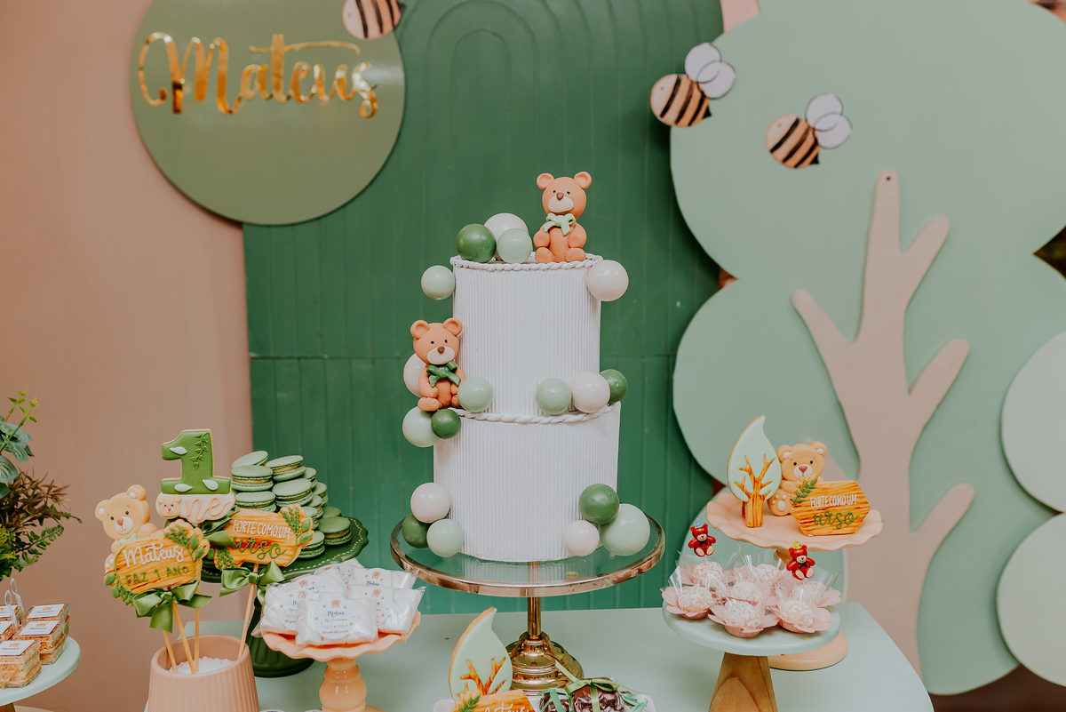 fotografia festa infantil 1 ano Mateus tema urso rio de janeiro fotografa família Niterói 