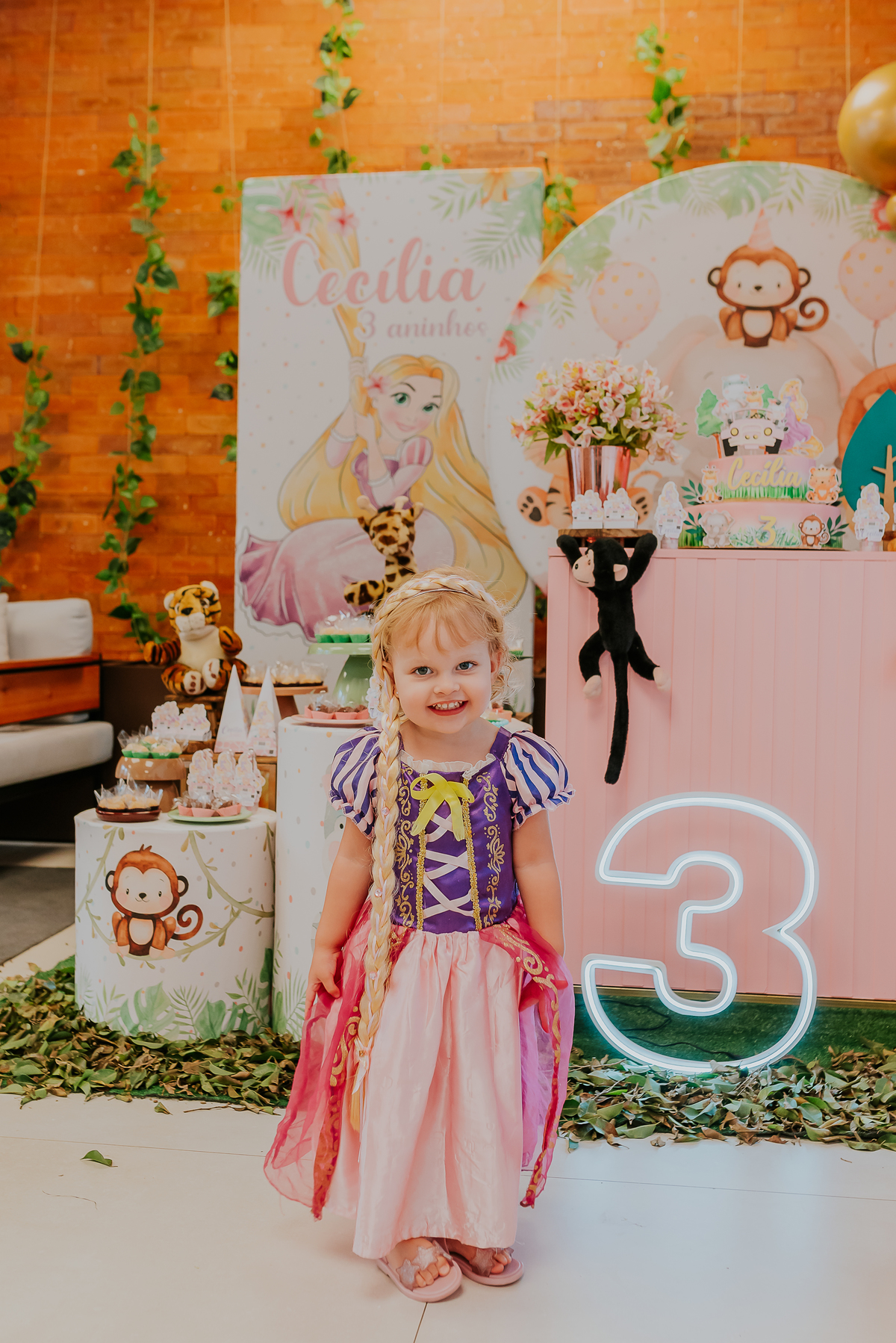 fotografia festa infantil fotografa familia rio de janeiro 3 anos Cecilia Botafogo tema rapunzel 