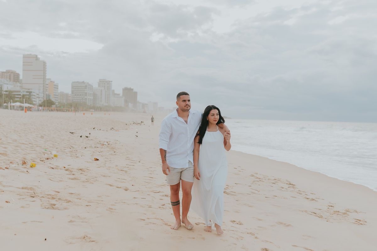 fotografia ensaio casal externo praia Leblon Ipanema Rio de Janeiro fotografa bruna Guerson 