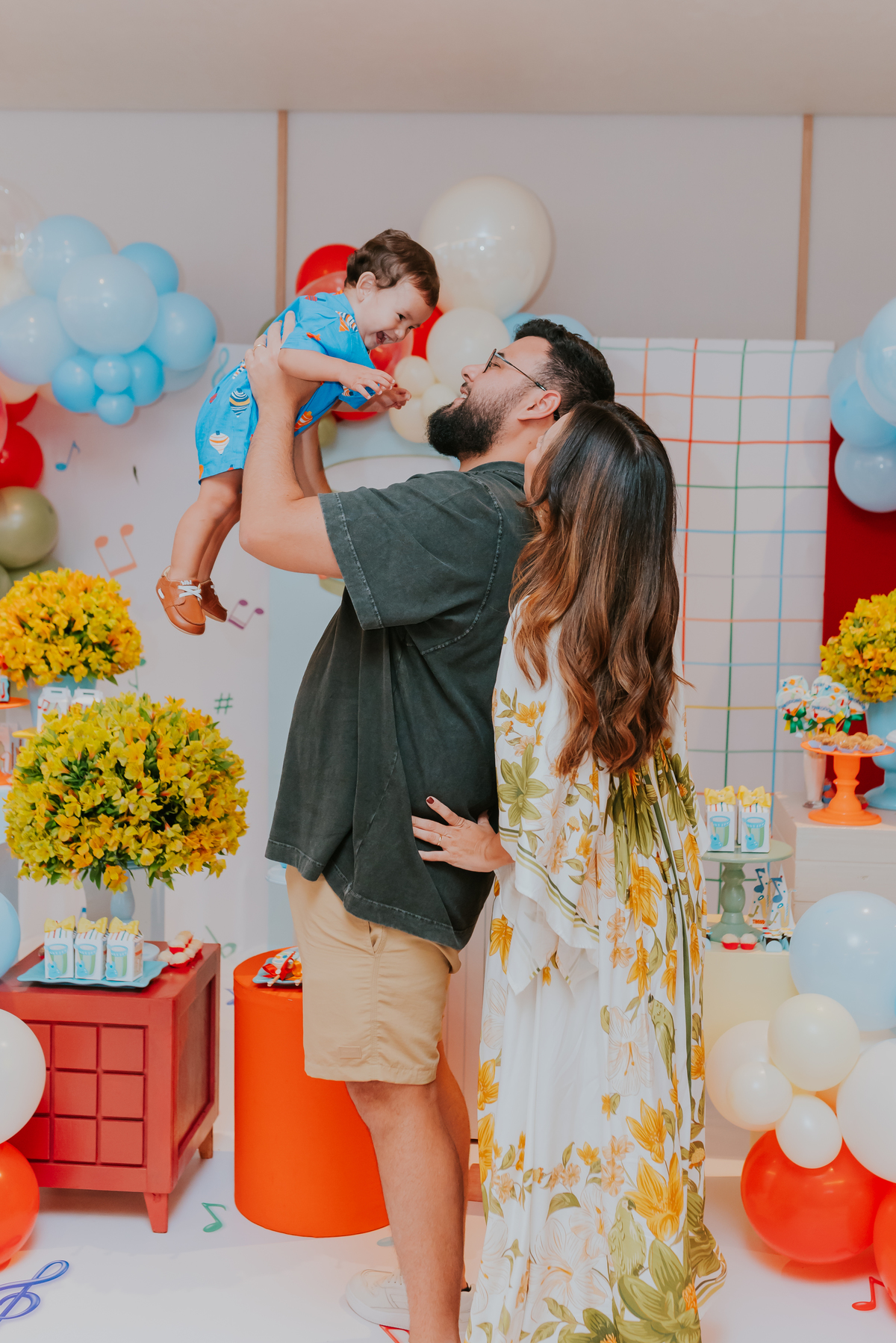 fotografia festa infantil 1 ano Theodoro tema musica fotografa familia flamengo rio de janeiro 