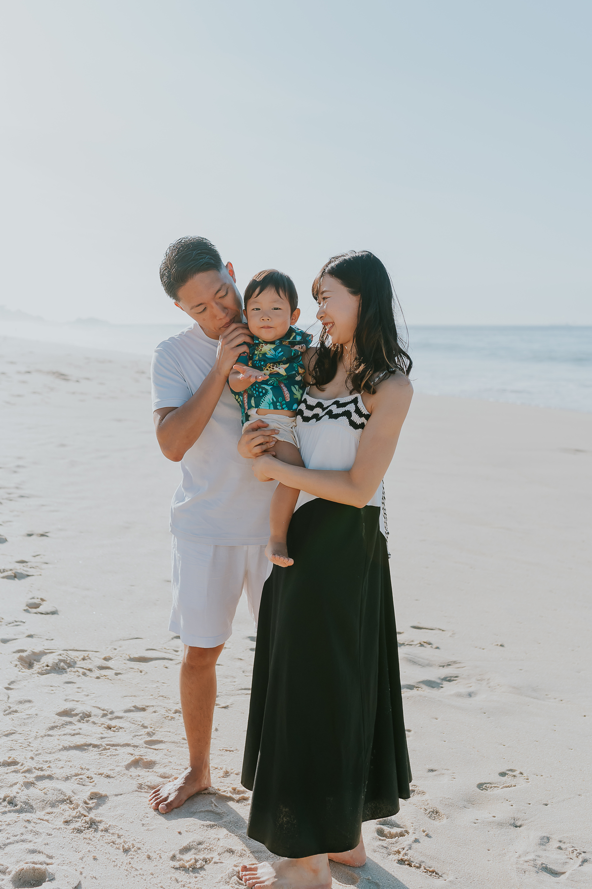fotografia ensaio familia externo praia Leblon Ipanema Rio de Janeiro fotografa rj leve atemporal sensível espontâneo