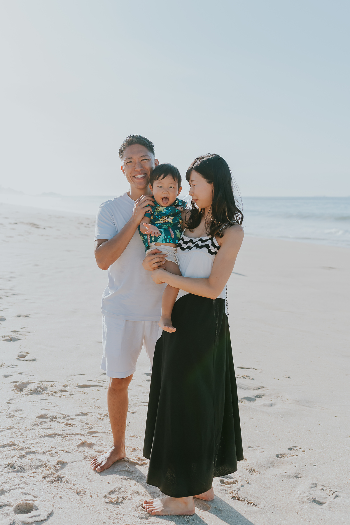 fotografia ensaio familia externo praia Leblon Ipanema Rio de Janeiro fotografa rj leve atemporal sensível espontâneo