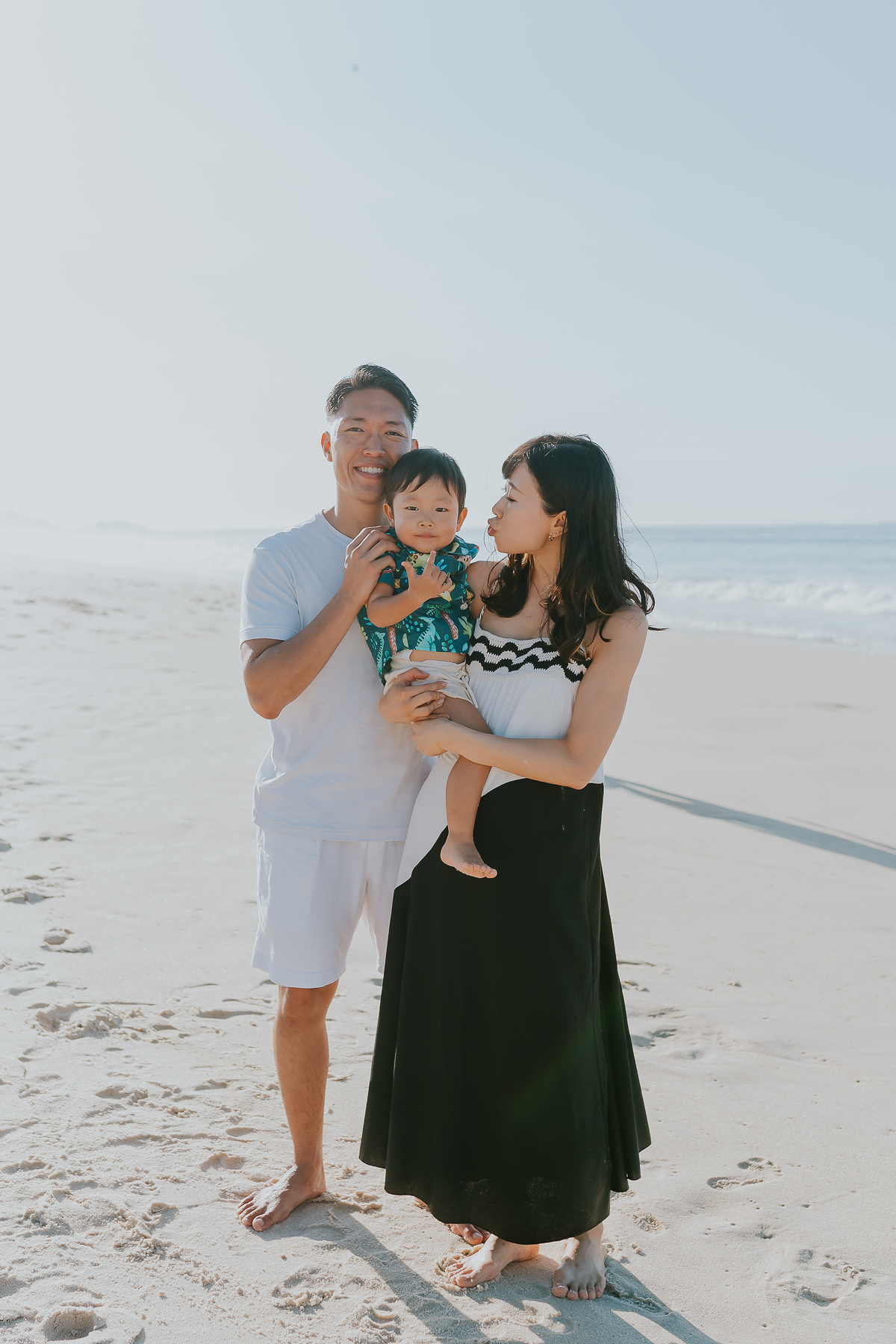 fotografia ensaio familia externo praia Leblon Ipanema Rio de Janeiro fotografa rj leve atemporal sensível espontâneo