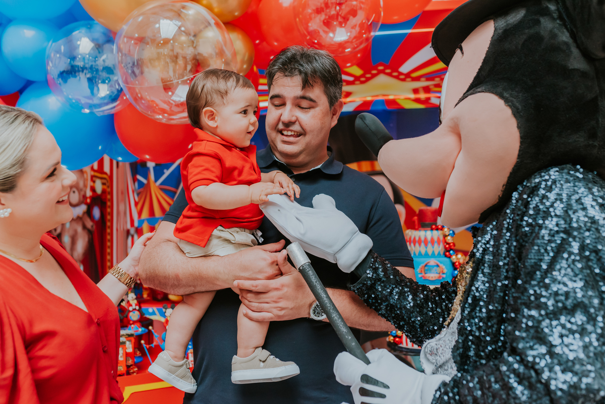 fotografia festa infantil fotografa de familia 1 ano Antonio tema circo rio de janeiro bruna Gerson Mickey 