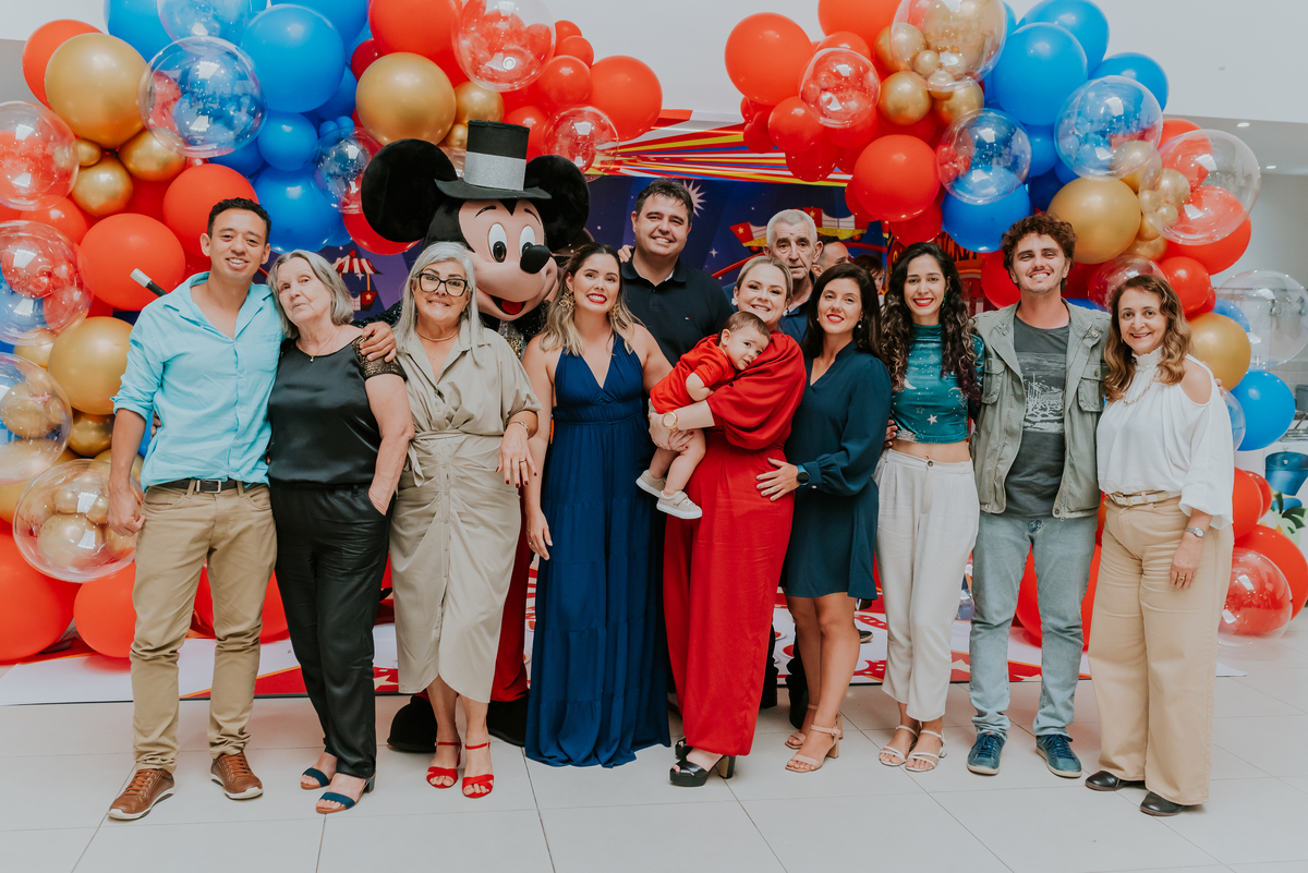 fotografia festa infantil fotografa de familia 1 ano Antonio tema circo rio de janeiro bruna Gerson Mickey 