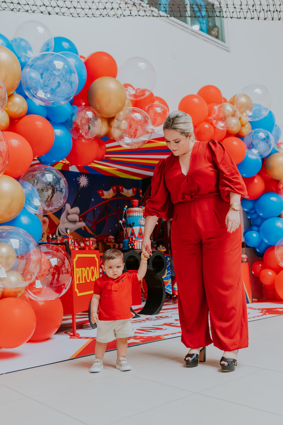 fotografia festa infantil fotografa de familia 1 ano Antonio tema circo rio de janeiro bruna Gerson Mickey 