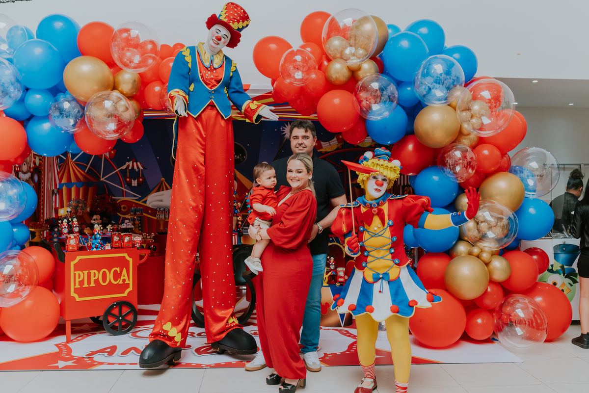 fotografia festa infantil fotografa de familia 1 ano Antonio tema circo rio de janeiro bruna Gerson Mickey 