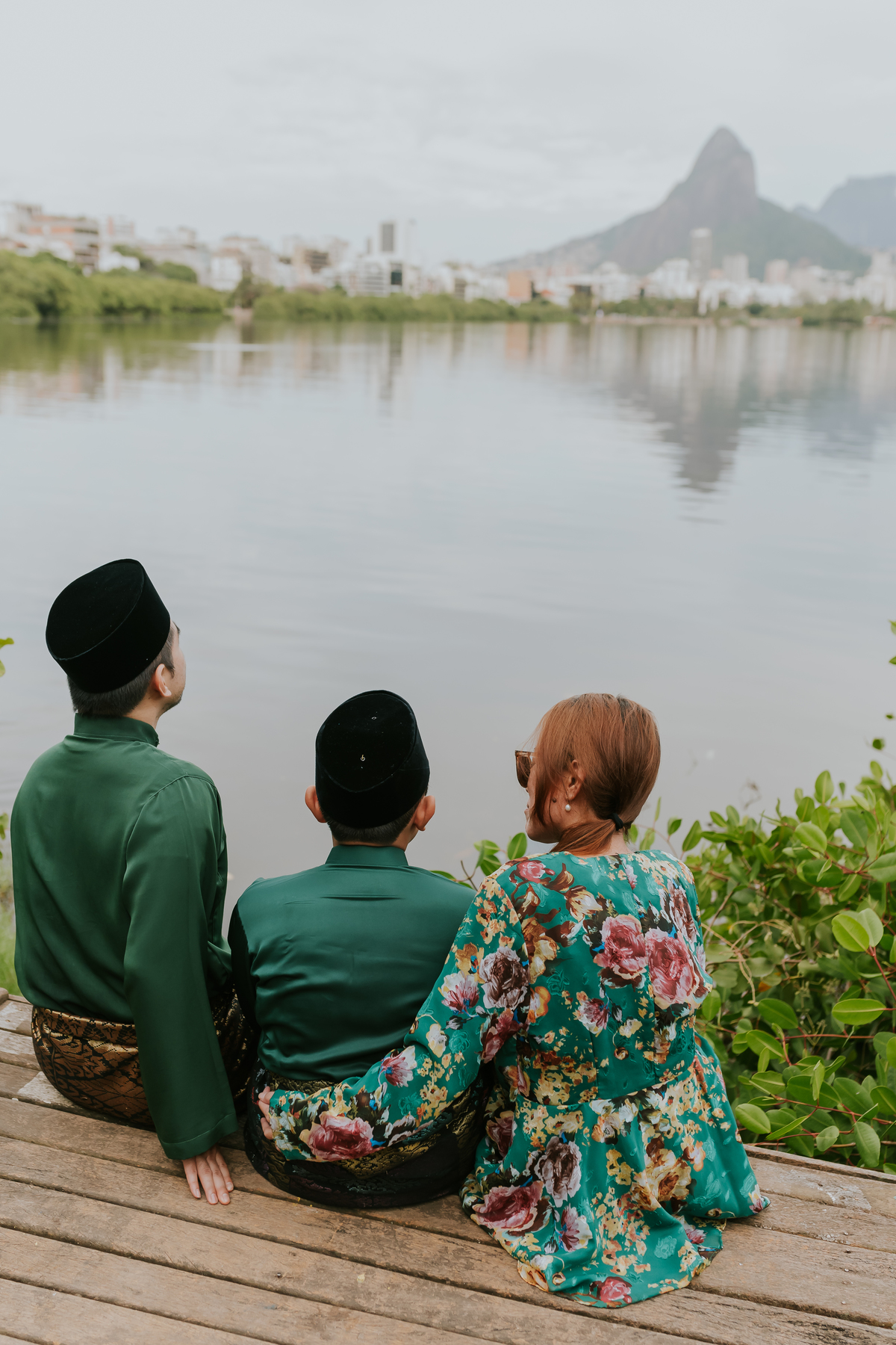fotografia ensaio familia externo Lagoa Rodrigo de Freitas Rio de Janeiro familia malasia fotografa 